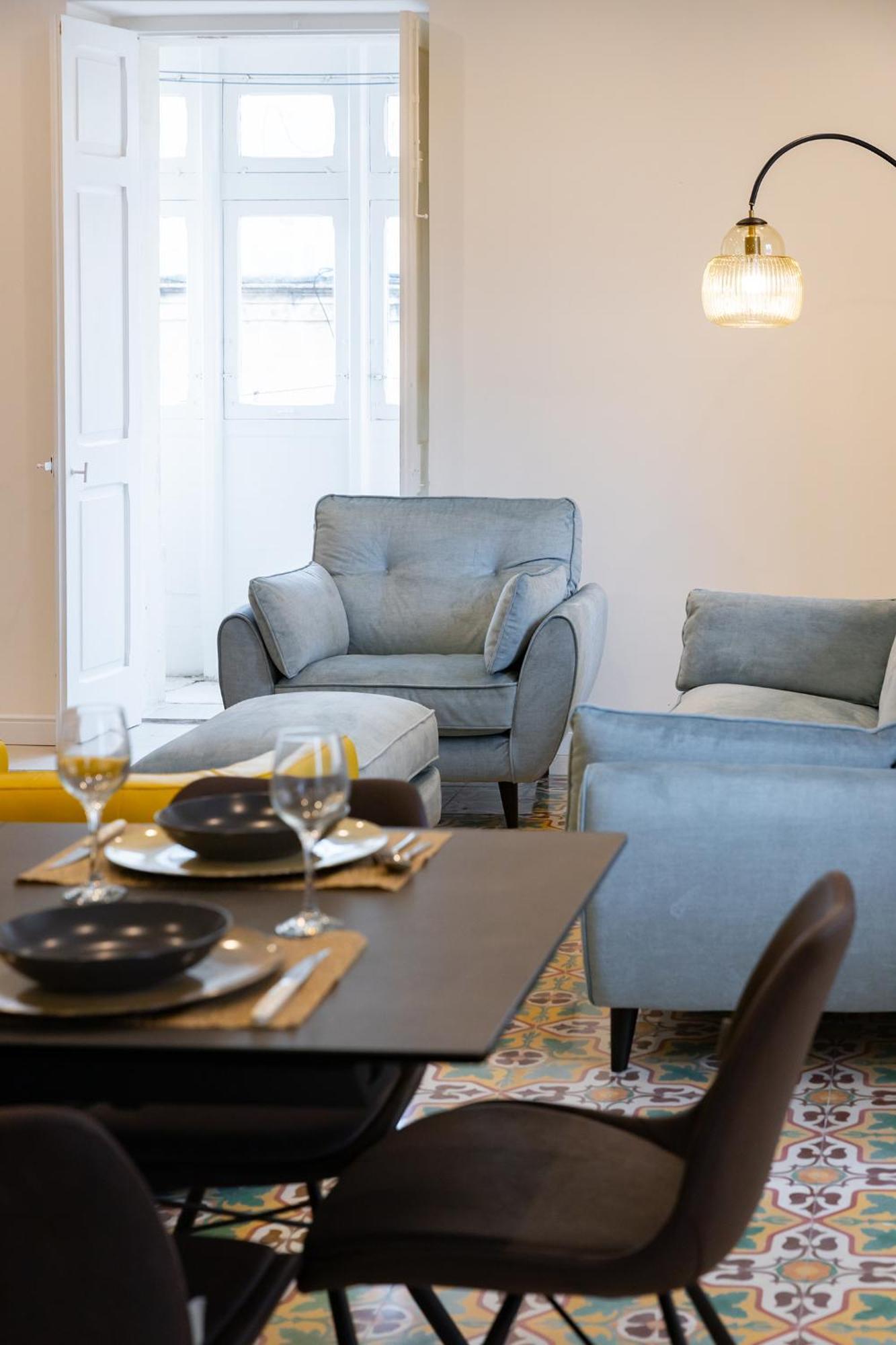 Florette Suite Designer Finish With Stunning Lounge Terrace By Arcobnb Il-Furjana Exteriör bild